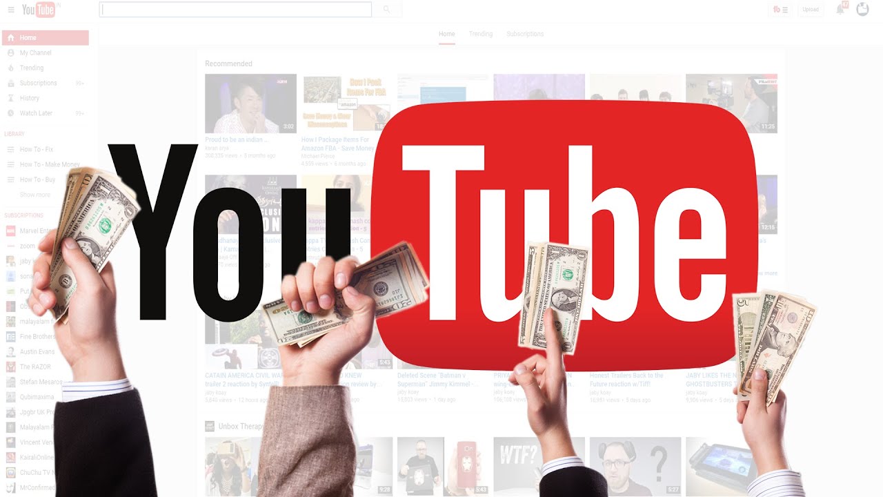 Kinds of advertisements can be carried out on youtube